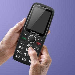 LAMTECH MOBILE PHONE 2.4′ GR DUAL SIM TINY L II