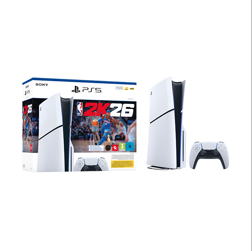 Sony PlayStation 5 & ΝΒΑ 2K26 (Voucher) - 1TB