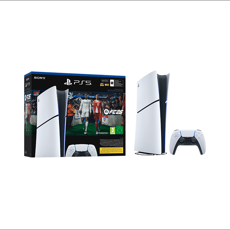 Sony PlayStation 5 Digital Edition & EA Sports FC26 (Voucher) - 825GB