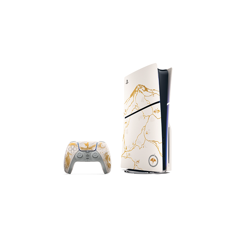 Sony PlayStation 5 - Ghost of Yotei Gold Limited Edition Bundle (Voucher) - 1TB