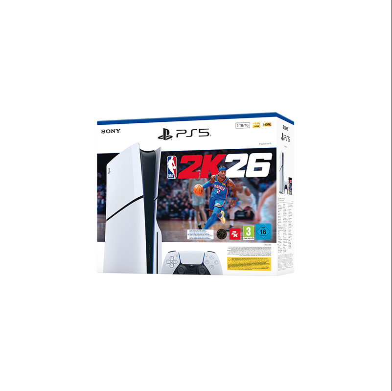 Sony PlayStation 5 & ΝΒΑ 2K26 (Voucher) - 1TB