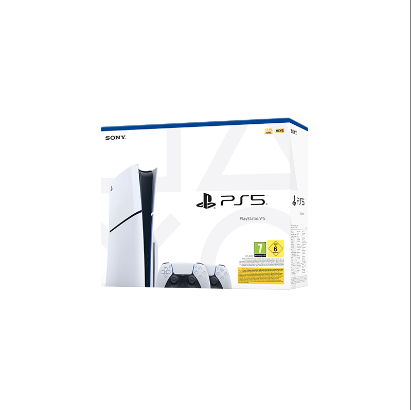 Sony PlayStation 5 BluRay Slim & DualSense Bundle - 1TB