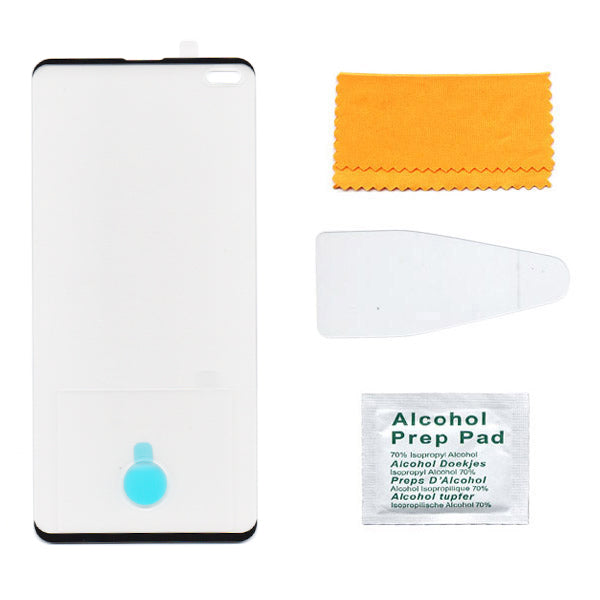 Προστατευτικο Τζαμι Οθονης TT Edge to Ed Για Samsung S10+ Μαυρο