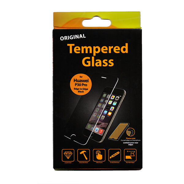 Προστατευτικο Τζαμι Οθονης TT Edge to Edge Μαυρo Huawei P30 Pro