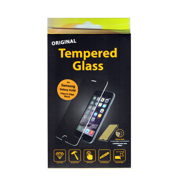 Προστατευτικο Τζαμι Οθονης TT Edge to Edg Για Samsung A202/A102 Galaxy A20e Μαυρο