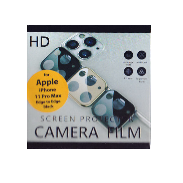 Προστατευτικο Τζαμι Καμερας TT Edge to Edge Μαυρο Για iPhone 11 Pro Max