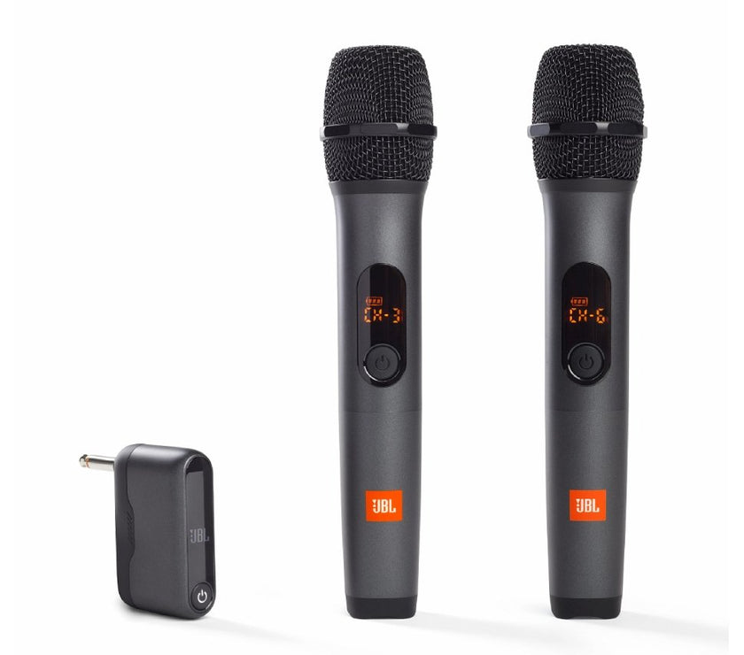 Wireless Mic x2, Dongle Receiver, 6.35mm