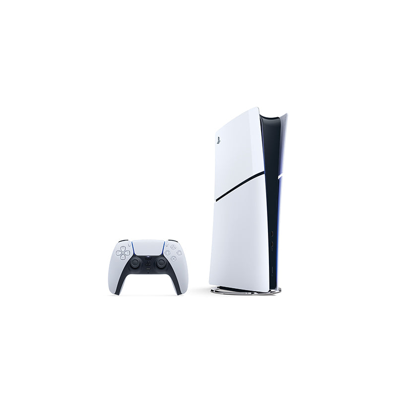Sony PlayStation 5 Digital Slim Edition + DualSense Wireless Controller White