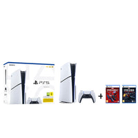 Sony PlayStation 5 BluRay Slim Edition + Marvel's Spider-Man 2 + Marvel's Spider-Man: Miles Morales