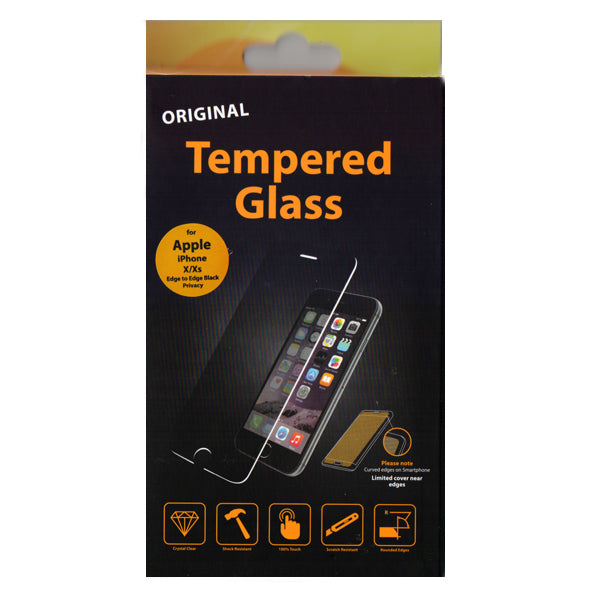 Προστατευτικο Τζαμι Οθονης TT Edge to Edge Privacy Για iPhone X / Xs