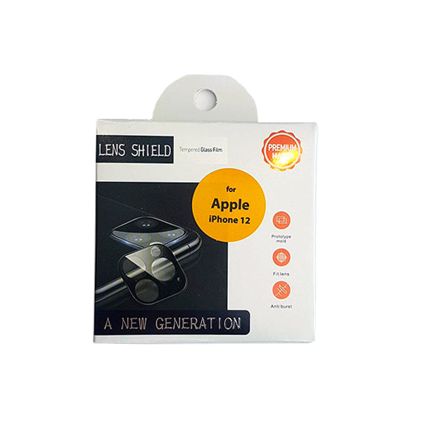 Προστατευτικο Τζαμι Καμερας TT Edge to Edge Μαυρο Για iPhone 12