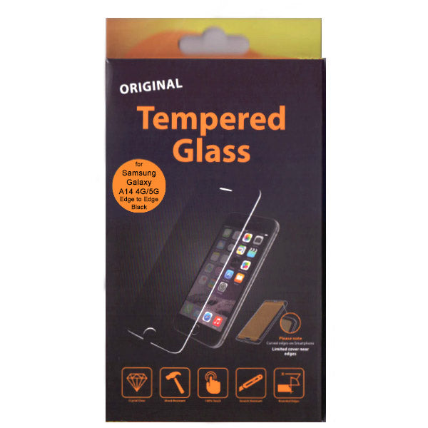 Προστατευτικο Τζάμι Οθονης TT Edge To Edge Μαυρο Για Samsung A14 4G / 5G
