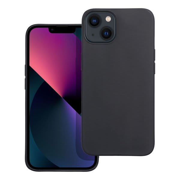 Θηκη Matt Σιλικονης Για Apple Iphone 13 Μαυρη